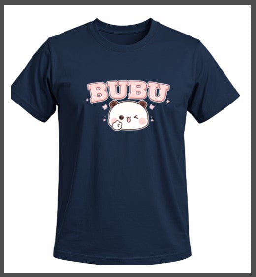 Bubu Dudu Couple T-Shirts | Double Side Design Printed