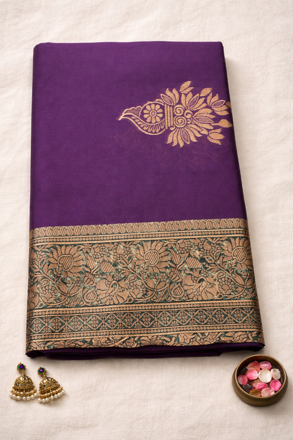 SAR-FC-PRPL-GRN-001|| FC CTRST PRPL- GRN