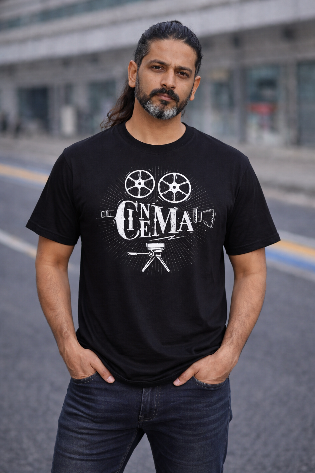 Cinema Lover T-Shirt | Unisex Cotton Film Camera Print Tee