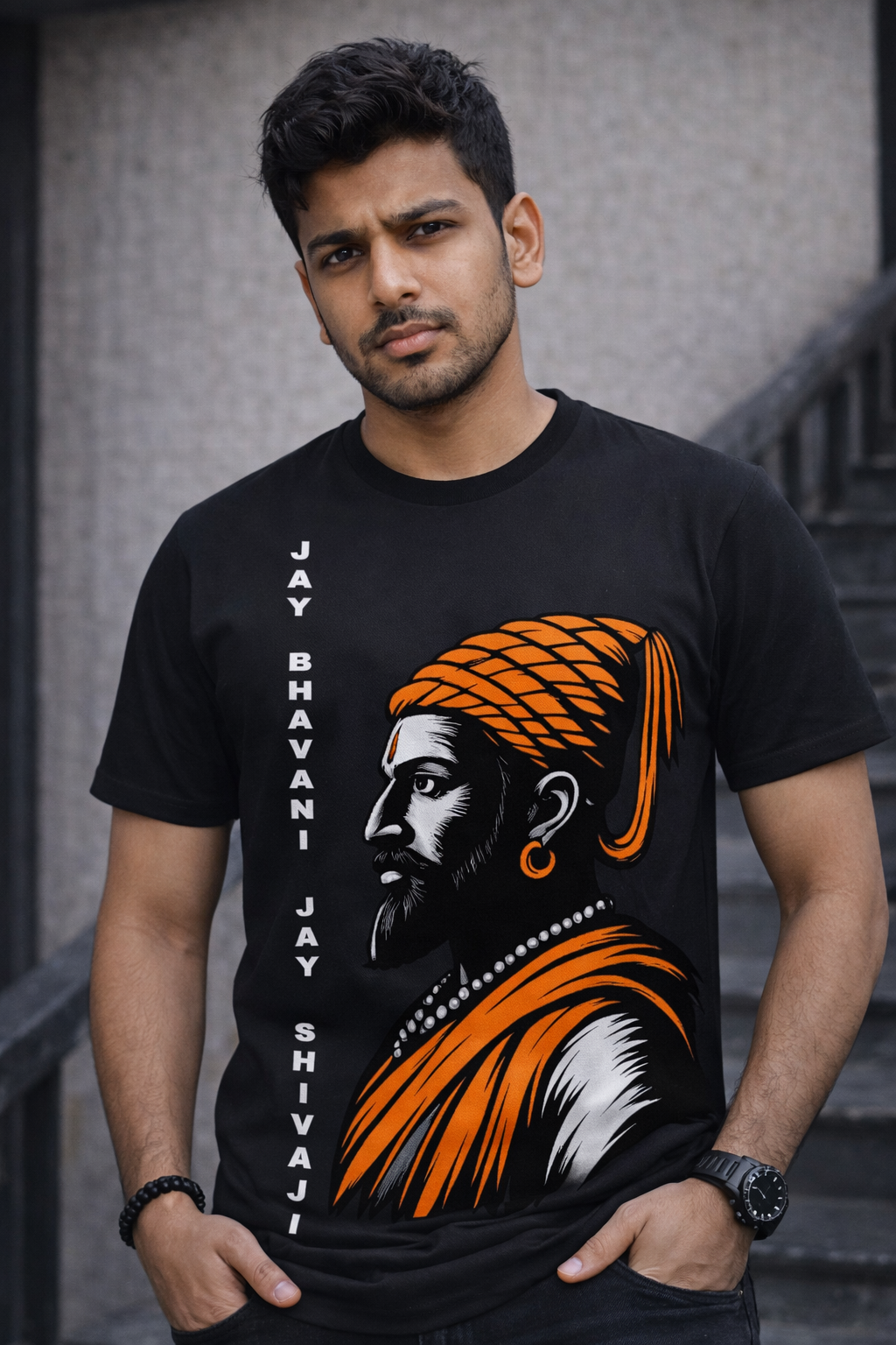 Chhatrapati Shivaji Maharaj – Legacy of Courage T-Shirt