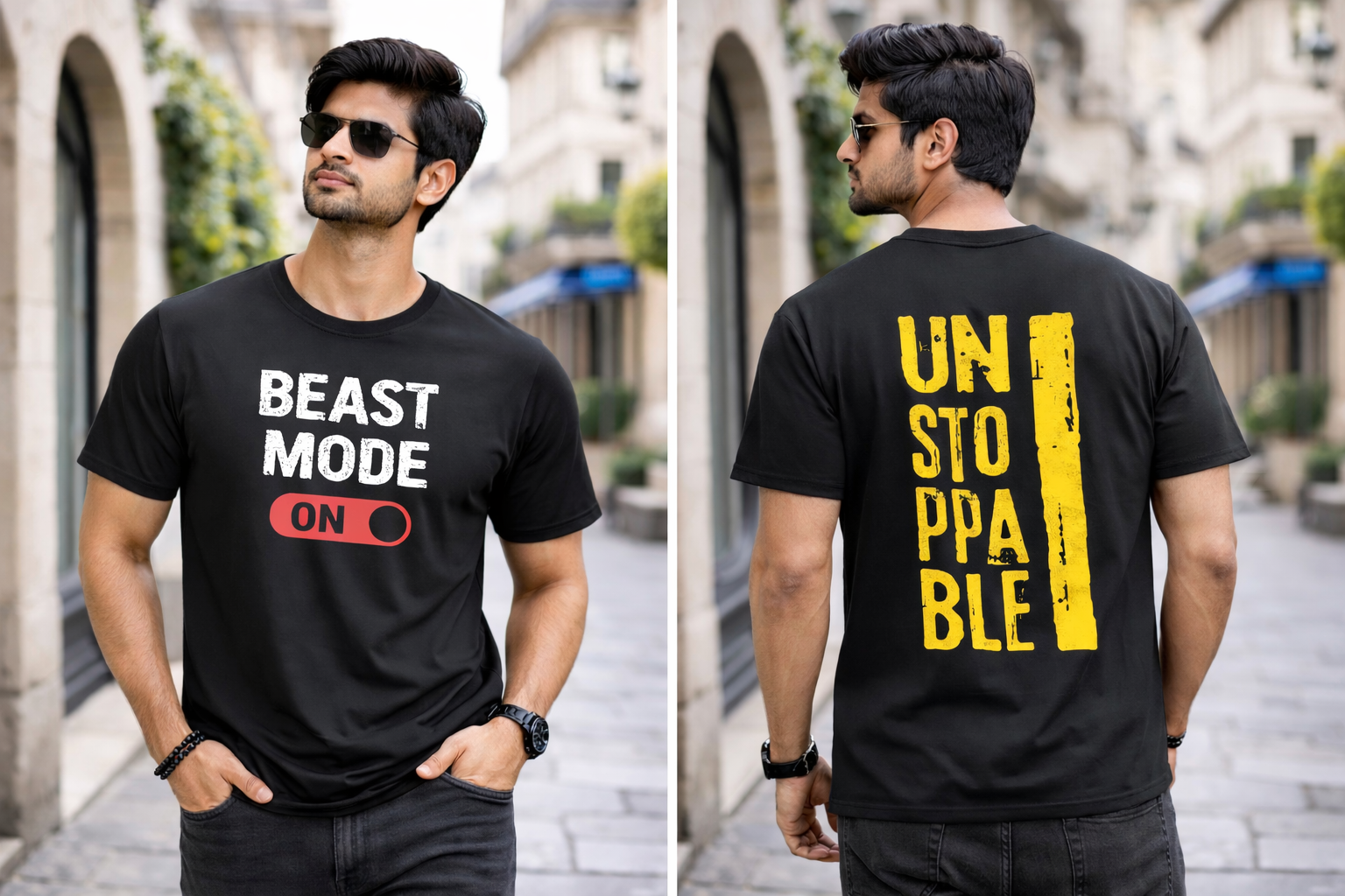 Beast Mode ON – Unstoppable Motivation T-Shirt