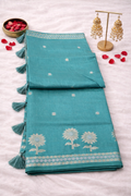 SAR-FC-PSTL-GREEN-001|| FC PSTL GREEN Saree