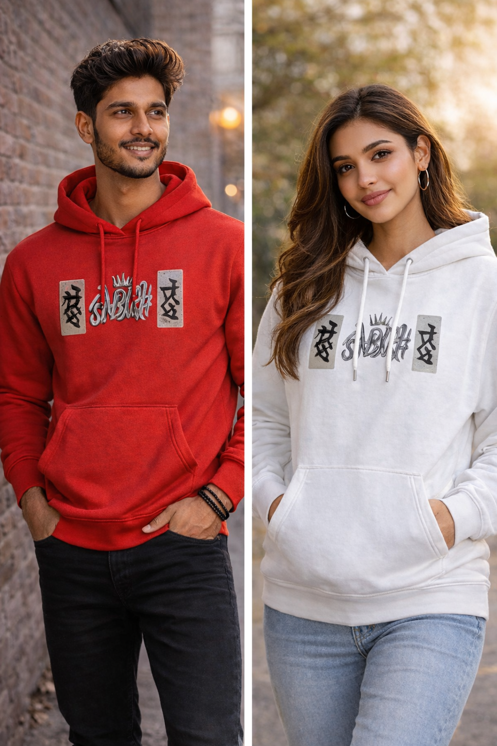 Custom Hoodie for Men & Women | Personalized Color & Design