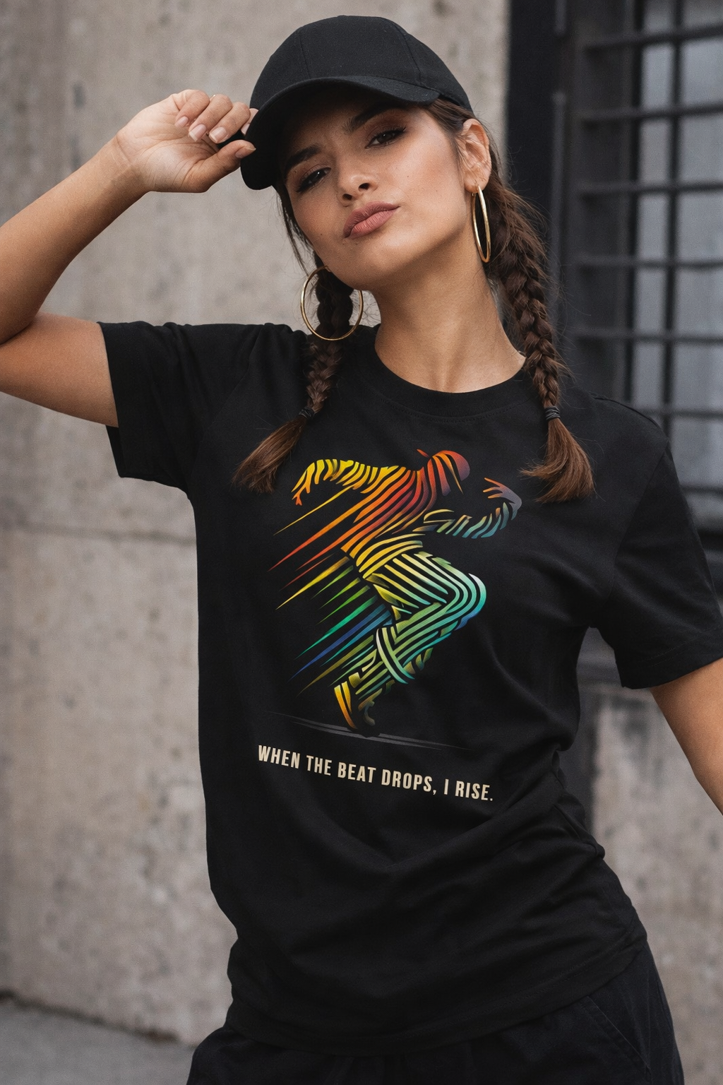 When the Beat Drops – Cotton Dance T-Shirt