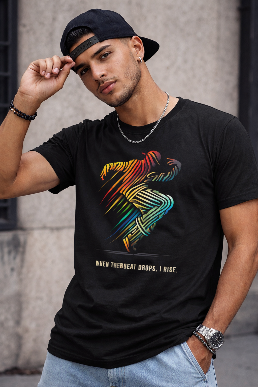 When the Beat Drops – Cotton Dance T-Shirt