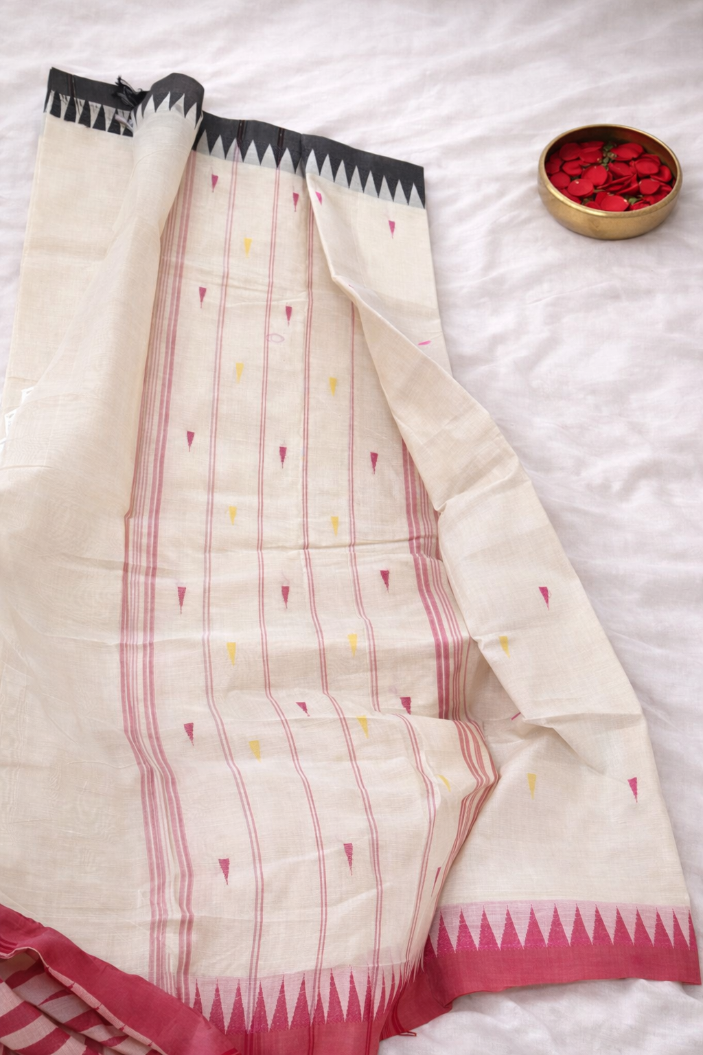 SAR-PC-IVORY-PNK-BLK-001|PC IVORY PNK BLK