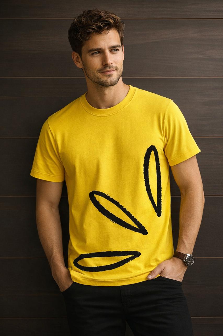 Abstract Random Design Unisex T-Shirt | Modern Cotton Tee
