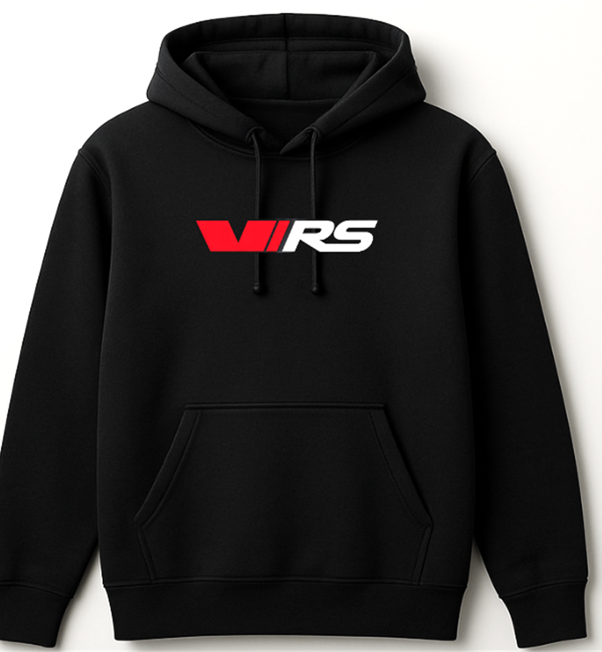 Skoda Octavia Graphic Printed Hoodie – Black